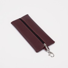 Lightning Keyhum, length 17 cm, ring, carbine, burgundy color