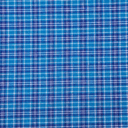 Lotty for needlework, fabric in a blue-blue cage 50*50 cm-2
