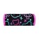 Penal soft, 1 compartment, quadro, 70 x 200 mm, Hatber "My bear" silicone+textiles, black/pink npn_72254