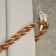 Hook for curtains ks101 cappio, one -rod, chromium color, 2 pcs