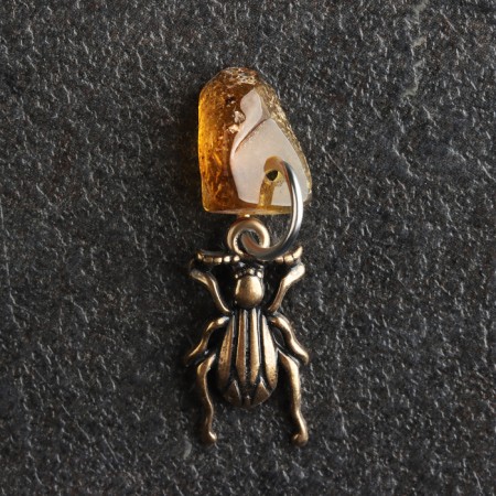 Talisman Talisman Talisman, Brass, Amber