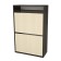 Tumbling for shoes No. 1, 590 × 250 × 940 mm, oak wenge / oak milk