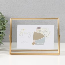 Photo frame Metal in 1 photo 10x15 cm 