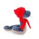 New Year! Soft toy "Snake Hitch", blue color, 20 cm
