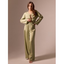 Костюм домашний (рубашка и брюки)  SL HOME р. S, зеленый