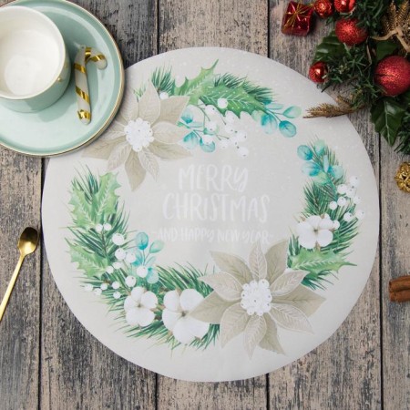 New Year's napkin on the BEAUTIFUL SHRISTMAS table, 30x30 cm, oxford, polyester