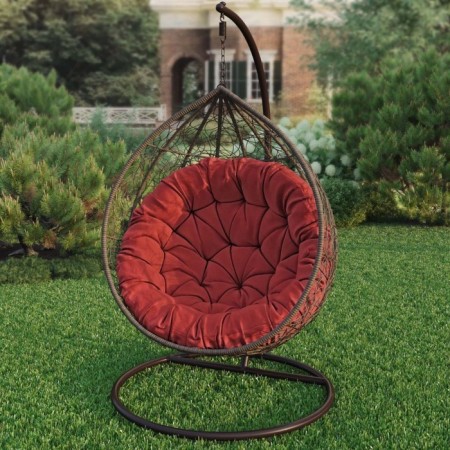 Billy swing pillow, diameter 115 cm, red color