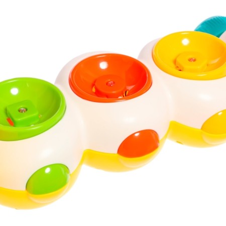 Musical catka on the rope "Caterpillar", light and sound effects-7