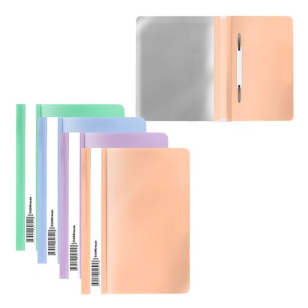 A5+, 180 μm, Erichkrause "Matt Pastel Bloom", with embossing "sand", mix
