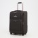 Small 20 suitcase, lightning department, code castle, 3 wheels, 2 outer pockets, brown color