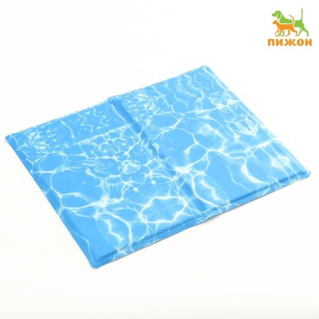 Cooling rug (gel), 50 x 40 cm, waves-1