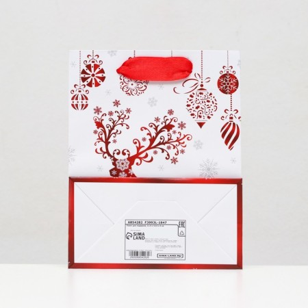 Laminated "Fairytale Deer" package 11.5 x 14.5 x 6 cm-3