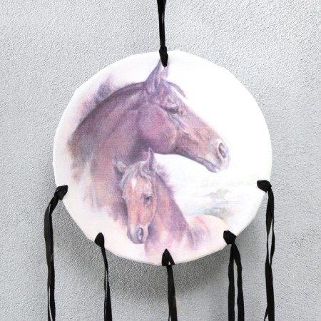 Dream Catter 53 "Horse" Circle d = 16 cm-1