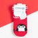 New Year's children's socks I am “penguin”, red color, 10-12 cm