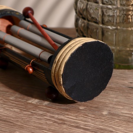 Musical instrument "Xylophone" with a wand 20x7x7 cm-2