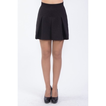 Women's shorts, black color-2