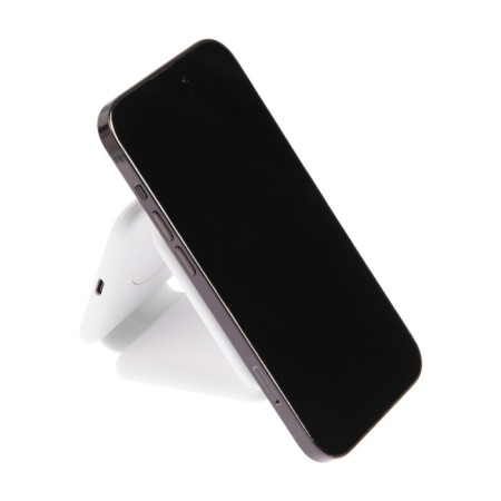 Wireless charging 3 in 1 h39, 15 W, backlight, support magsafe, folding, glass, white-6
