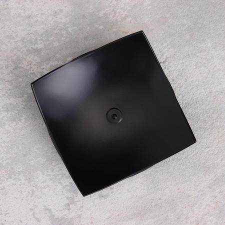 Clouver "Quarter" metal per 1 candle, 7x2.7 cm, black-2