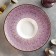 Porcelain plate for paste Wilmax Splash, 250 ml, D = 27 cm, lilac color
