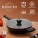 Magistro flame pan, d = 26 cm, h = 7 cm, with a glass lid, a Soft-Touch pen, anti-stick coating, induction