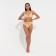 Separate Minaku "Stripe" swimsuit, size 44, yellow color
