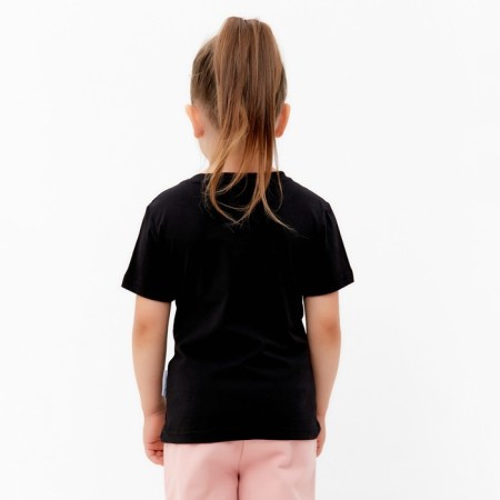 Children's T-shirt "Minnie" Minnie Mouse, height 122-128, black color-3