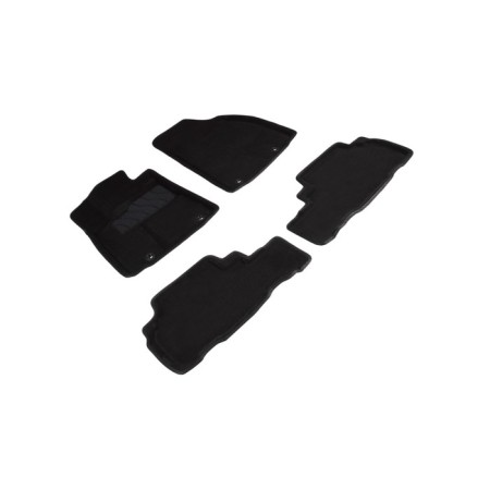3D mats for Lexus RX III, 2009-2015, black, set