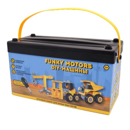 Set of game Funky Toys Motors "DIY Machines", with a screwdriver-1
