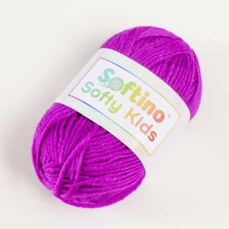 Yarn 100% acrylic "Softy Kids" 90m ± 5m 50 g Color 51 blackberries-1