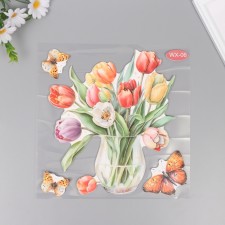 Interior plastic sticker 