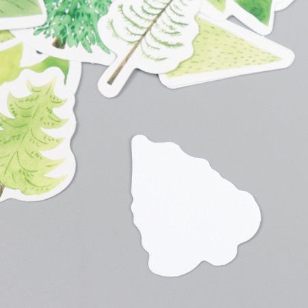 Stickers for creativity "Trees" set 45 pcs 4.4x4.4x1.1 cm-2