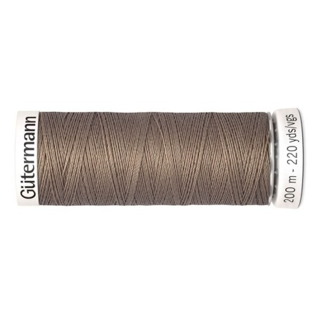 SEW-HALL thread for all materials, 200 m, 748277 (199 nutmeg)