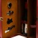 Casket wood, leatherette for a bottle "Bordeaux" 4 items 35.5x20x12 cm