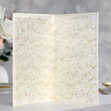 Folder for the marriage of "White" Bumvinyl, A5-1