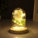 Nightlight "Rose" LED 3HAAA White 9.5x9.5x14cm