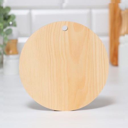 Board of the cedar "Belchonok", round, 18 × 18 cm-2