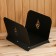 Drovnitsa DR 0-4 with a pallet, black 36.6 x 40 x 27.7 cm