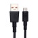 Cable Krutoff Modern, Microusb - USB, 1 A, 1 m, black