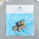 Decor for creativity Metal "3 pearls with rhinestones" blue-violet set 5 pcs 2x2 cm