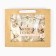New Year's Craft gift package with a plastic window “Happy New Happiness”, 24 x 20 x 11cm, New Year