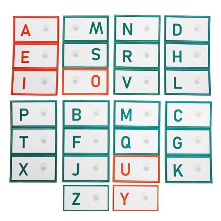 Velcro game "Studying the English alphabet"-3