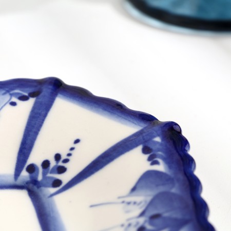 Large pies, gzhel, porcelain, d = 17 cm-3