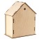 Wooden birdhouse - bird feeder, closed