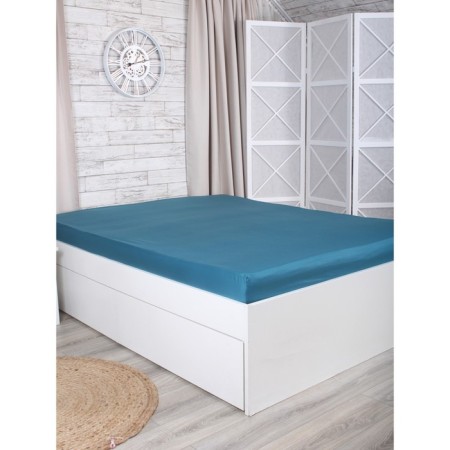 Mona Liza gum sheet, size 200x220x25 cm, blue-blue color