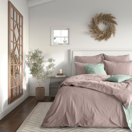 Bed linen 2 joint venture Verossa Melange, size 220x240 cm, 180x215 cm, 50x70 cm - 2 pcs