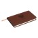 Pocket Dated 2024, 155 x 95 mm, 64 sheets, Devente.emblem, solid cover of artificial leather, cream block 70 g/m2, brown
