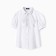 Blouse for girls, white color, height 128 cm