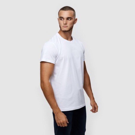 T -shirt male, white color/print mix, size m-3