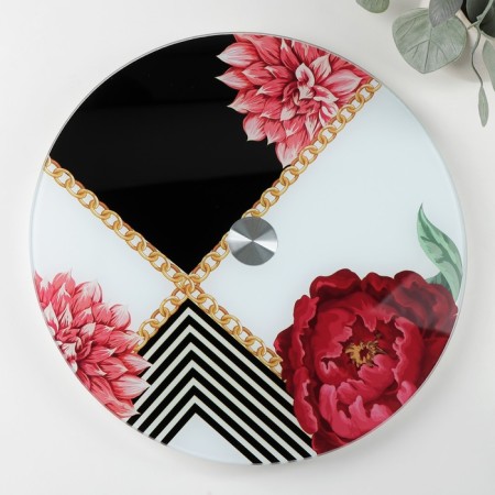 Glass stand for the cake rotating Magistro "Bernardo", D = 32 cm-1