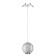 Suspension Led Crystal 5W 4000k 365lm